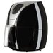 Friteuza Air Fryer Hausberg HB-2255, 1500 W, 2.6 L, Timer, Argintiu/Negru